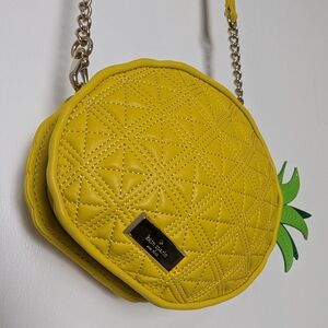 Kate Spade Wing It Pineapple Crossbody Bag NWOT Purse Sm, Dust Bag Included